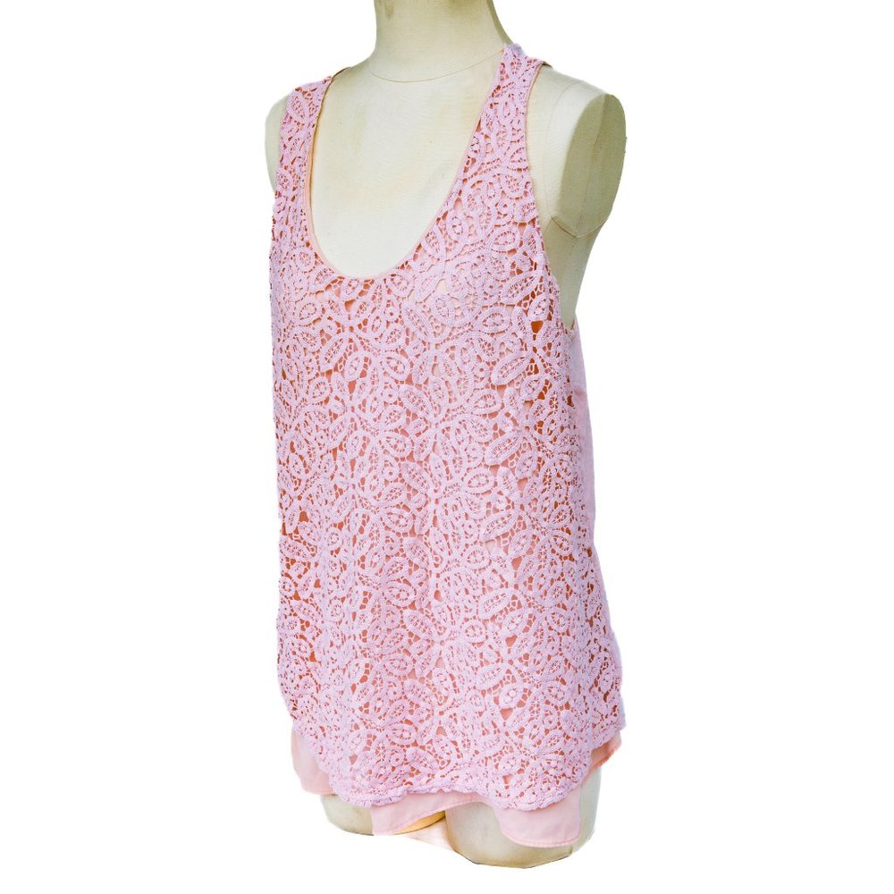 XL Gap Blush Pink Sleeveless Top